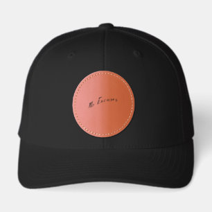Everyday Is The Best Day Men T-Shirt Leather Patch Hat