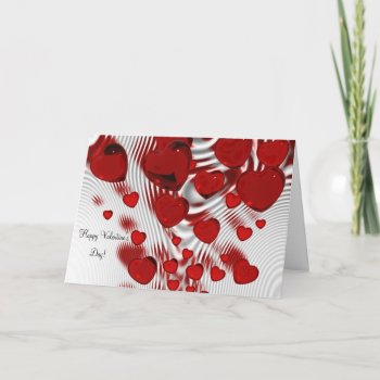 Everyday Is Valentine Romantic Greeting Card by Shopia at Zazzle