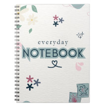 everyday love, notebook for daily notes