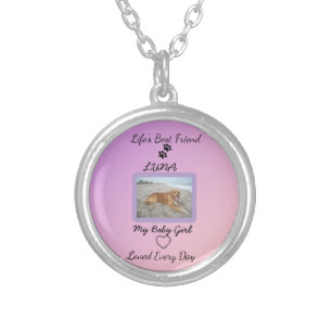 Everyday Love Pawprint Pet Silver Plated Necklace