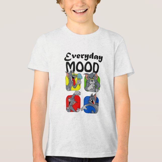 "Everyday Mood: Running, Chasing, Winning" Tri-Blend Shirt (Front)