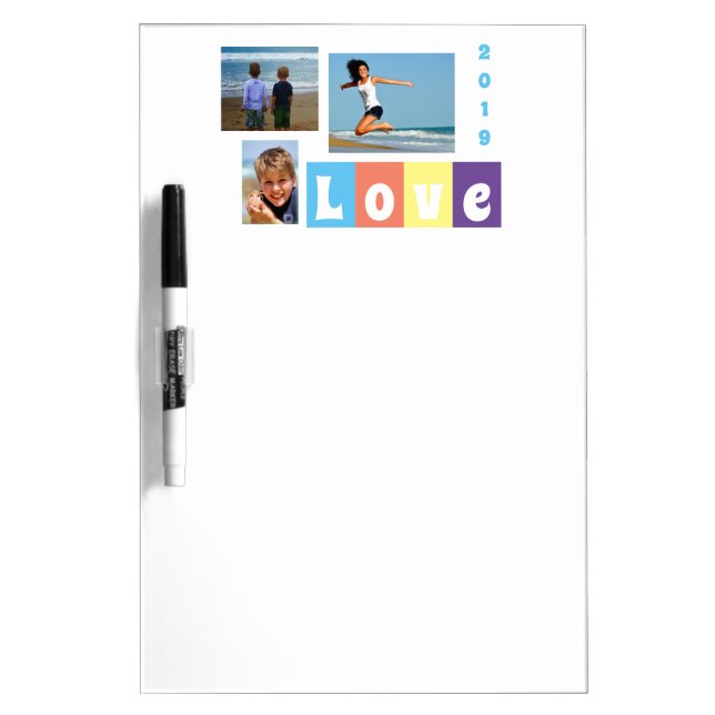 Everyday Photo Message Dry Erase Board (Front)