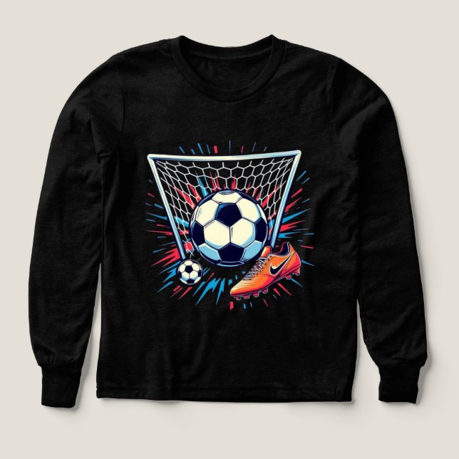Everyday Soccer Vibes Sweatshirt Tri-Blend Shirts (Design Front)