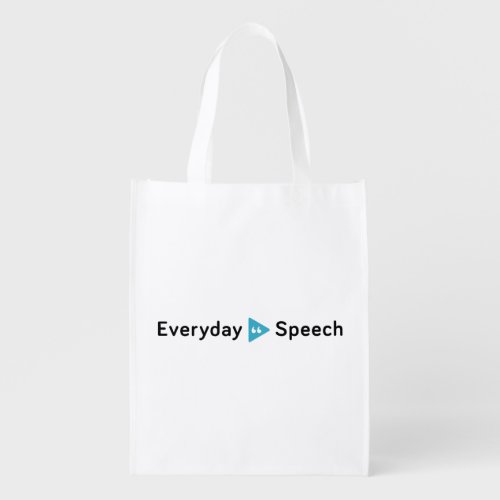 Everyday Speech Basic Reusable Tote Bag