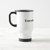 Everyday Speech Basic Tumbler Travel Mug (Left)