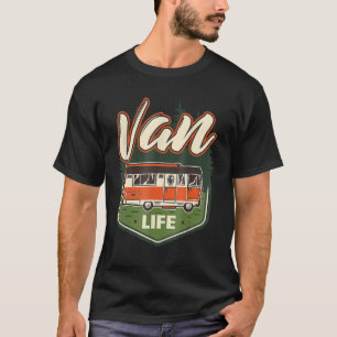 Everyday Vanner Outdoors Camping Van Life Campers T-Shirt