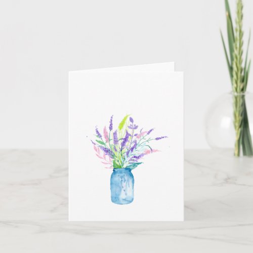everyday watercolor lilacs note cards