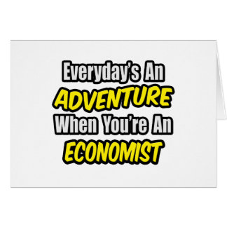 Everyday's An Adventure .. Economist Cards
