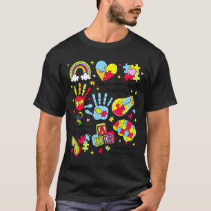 Everyone communicates differently autism awareness T-Shirt
