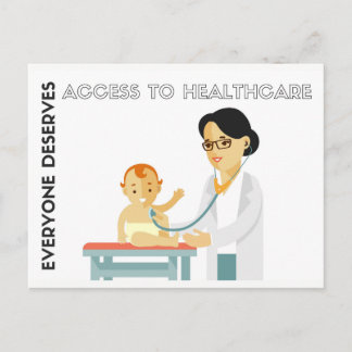 Everyone deserves access postcard