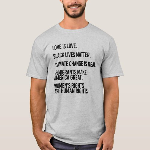 Everyone deserves human rights T_Shirt