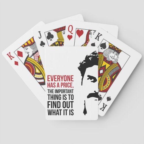 Everyone has a price poker cards