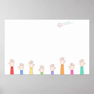 Everyone is aiming for that home run catch. poster