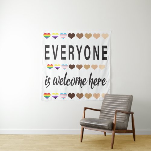 Everyone is welcome here All Are Welcome Here  Tapestry