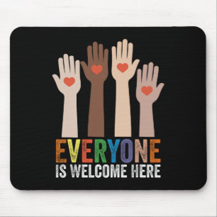 Everyone Is Welcome Here Idaho Teacher 54 Mouse Pad