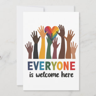 Everyone Is Welcome Here Idaho Teacher Invitation