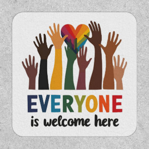 Everyone Is Welcome Here Idaho Teacher Patch