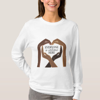 Everyone Is Welcome Here - Unity & Diversity T-Shirt