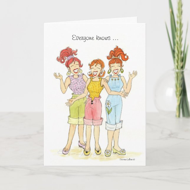 Everyone Knows Friendship Card (Front)