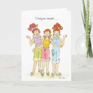 Everyone Knows Friendship Card