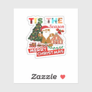 Everyone Loves A At Christmas Christmas Santas Com Sticker