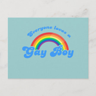 Everyone loves a Gay Boy Postcard