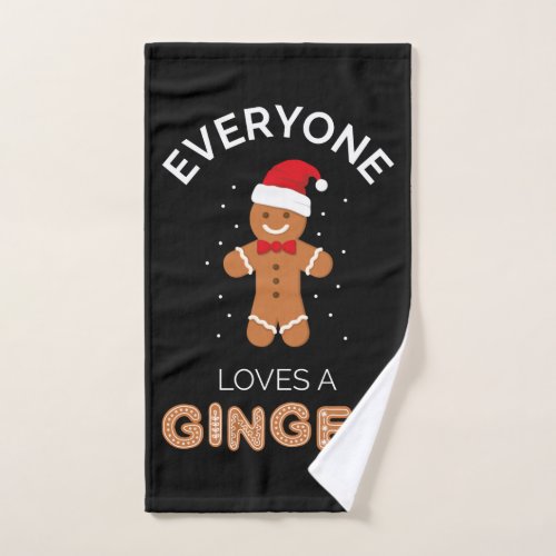 Everyone Loves A Ginger I Bath Towel Set