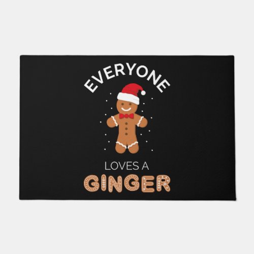 Everyone Loves A Ginger I Doormat