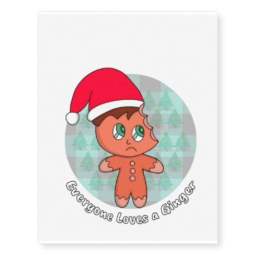Everyone Loves A Ginger Temporary Tattoos