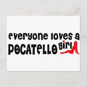 Everyone loves a Pocatello girl Postcard