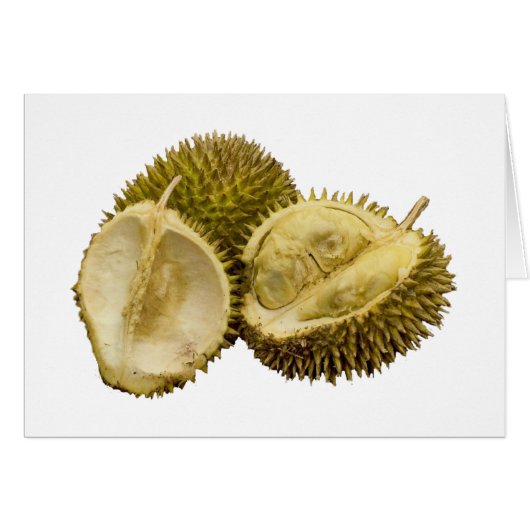 Everyone loves durian! cards (Front Horizontal)
