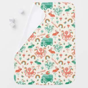 Everyone loves ice cream Baby Blanket