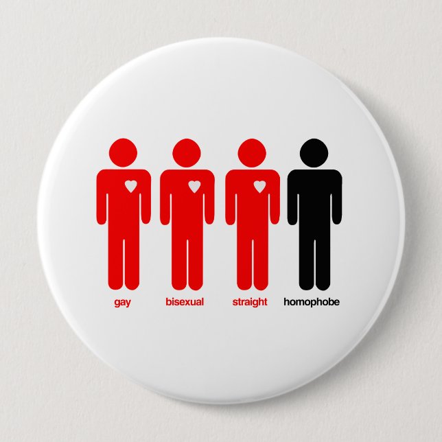 Everyone Loves Pinback Button (Front)