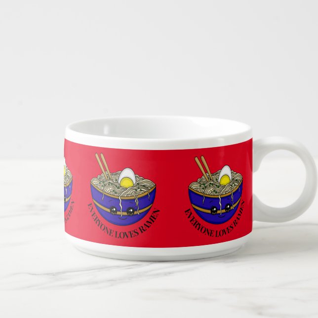 Everyone Loves Ramen | Funny Ramen Pun   Bowl (Left)
