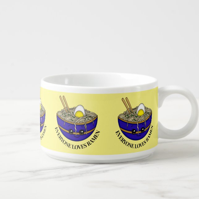 Everyone Loves Ramen | Funny Ramen Pun   Bowl (Left)