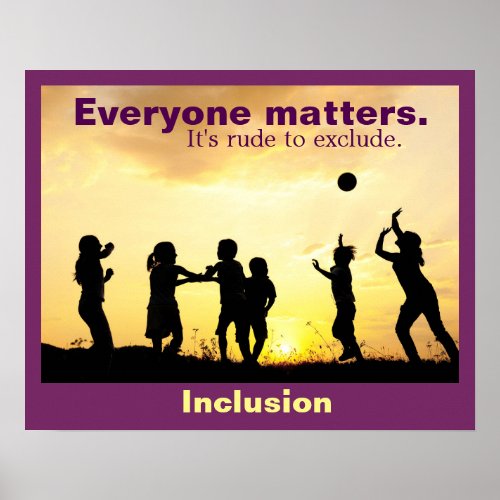 Everyone Matters Print