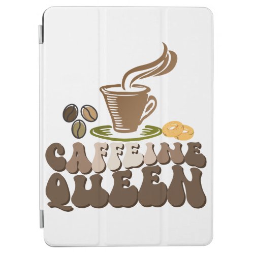 Everyone needs a cup of hot coffee iPad air cover
