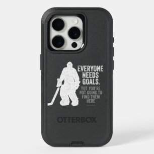 Everyone Needs Goals (hockey) iPhone 15 Pro Case
