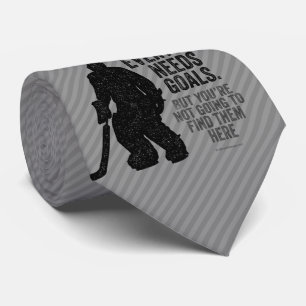 Everyone Needs Goals (Hockey) Tie
