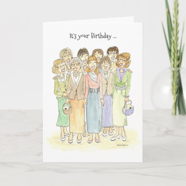 Everyone Says Fabulous Birthday Card (Front)