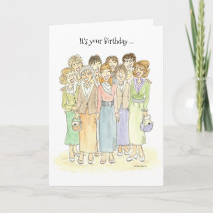 Everyone Says Fabulous Birthday Card