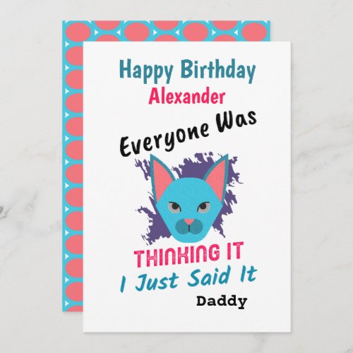  Everyone Was Thinking It Happy Birthday Custom