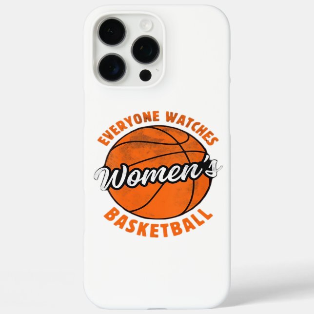 Everyone Watches Women's Sports Classic Case-Mate iPhone Case (Back)