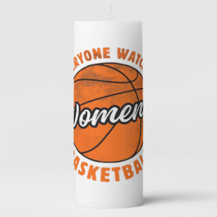 Everyone Watches Women's Sports Classic Pillar Candle