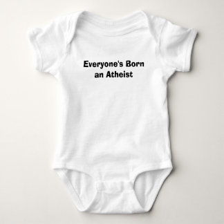 Everyone's Born an Atheist Baby Bodysuit