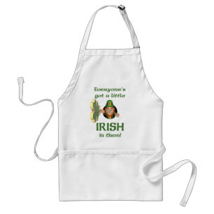 Everyone's got a little Irish Adult Apron
