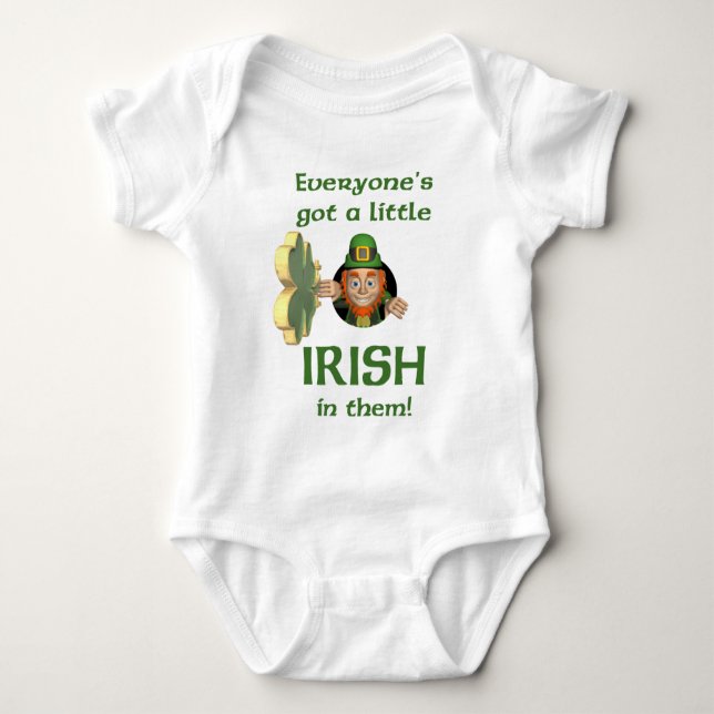 Everyone's got a little Irish Baby Bodysuit (Front)