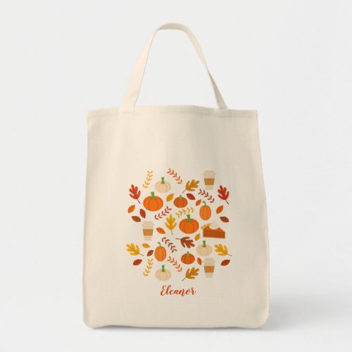 Everything Autumn Customizable Tote Bag