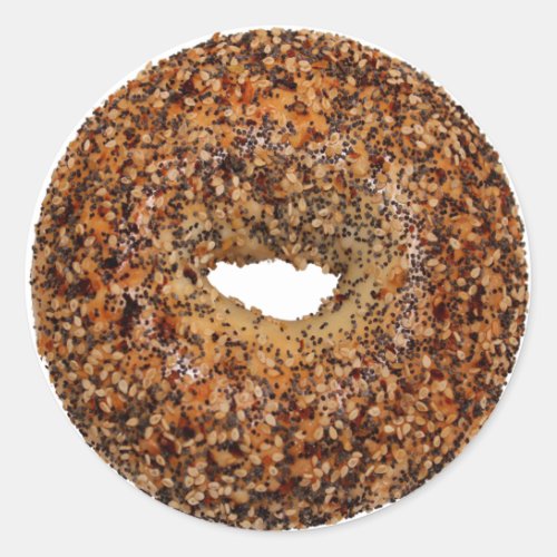 Everything Bagel Classic Round Sticker