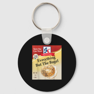 Everything Bagel Condiment Costume Holiday Sce Cos Keychain